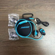Bose Soundsport In-Ear Headphones Wireless Bluetooth Earbuds For Sports - Blue