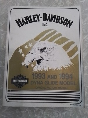 1993-1994 Harley Davidson Dyna Glide Model Official Factory Manual