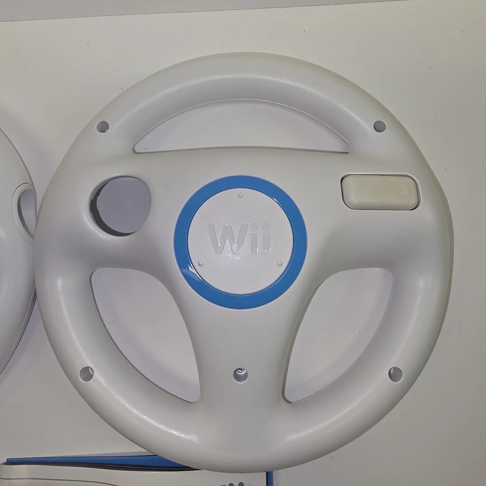 Nintendo Wii Mario Kart Paquete Completo Con Juego y 2 Ruedas Foto 2 de 4