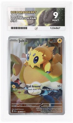 Joltik 196/182 Paradox Rift Illustration Rare Holo Pokemon TCG Card --Ace 9