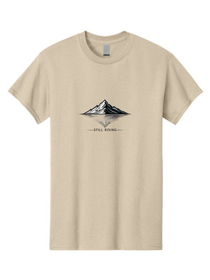 Still-Rising-1 Mens Graphic Tee, 100% Cotton, Casual Summer Wear