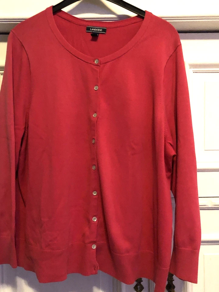 Lands End Damen Strickjacke in Größe 56/58 - Bild 3 von 4