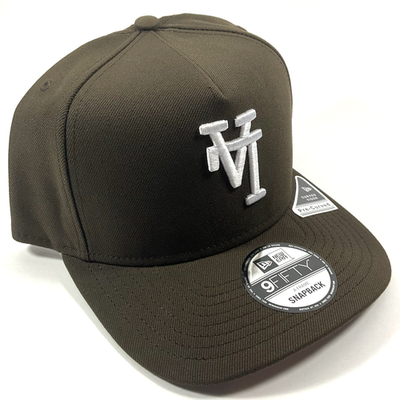BRAHMAN NEWERA 9FIFTY キャップ New Era Upside Down LA Dodgers Brown Mocha 9FIFTY A-Frame Snapback