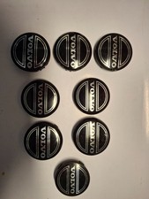 Volvo Oem Wheel Center Caps Old Style Lot Of 8