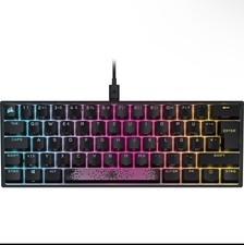 Image of Corsair K65 RGB MINI 60% Mechanical Wired Gaming Keyboard - CHERRY MX RED