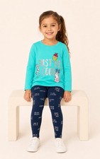 Carter's Kid Girls' 2-Piece Graphic Tee Leggings Set Size 5