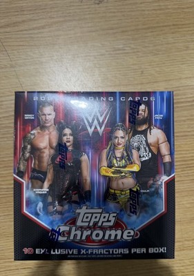 2026 Topps chrome WWE Mega box FACTORY SEALED Bundle Of 3