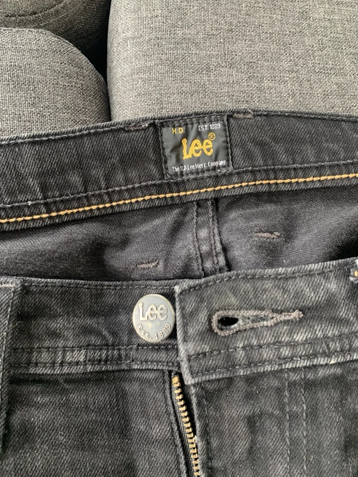 Jeans Noir Lee Luke L70FJBLA - slim tapered W31 L32 - Photo 3/4