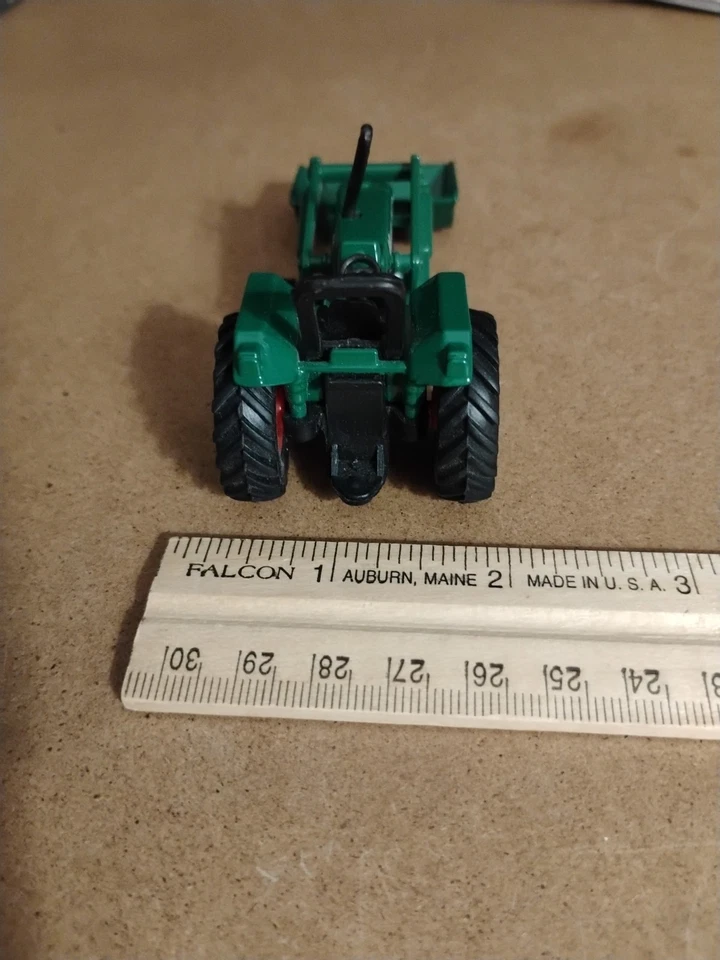 Vintage 2000 Maisto Tonka Farm Equipment Orange Green W/Front Loader - Image 4 of 4
