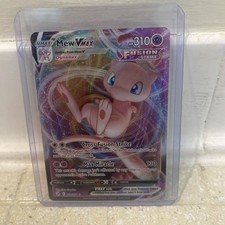 Carta Pokemon Mew Vmax 114/264 Fusion Strike NM Full Art ultra rara