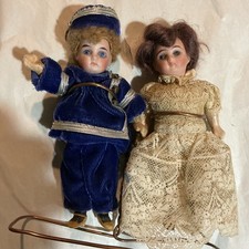 Antique Miniature Doll Bisque compo GermanMignonette 5