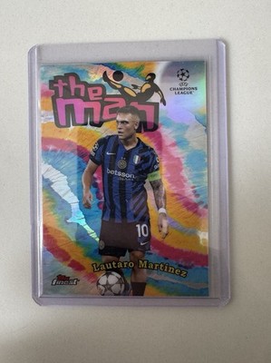 2024/25 Topps Finest - Lautaro Martinez TM-11 - The Man - UEFA - Inter Case Hot