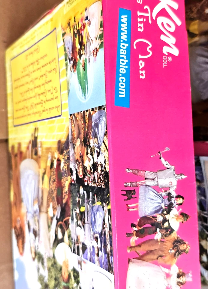 Barbie Ken como el Hombre de Hojalata Mago de Oz 1999 25815 Mattel nueva en caja Foto 2 de 3