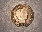 1900 Barber Dime (Attractive)