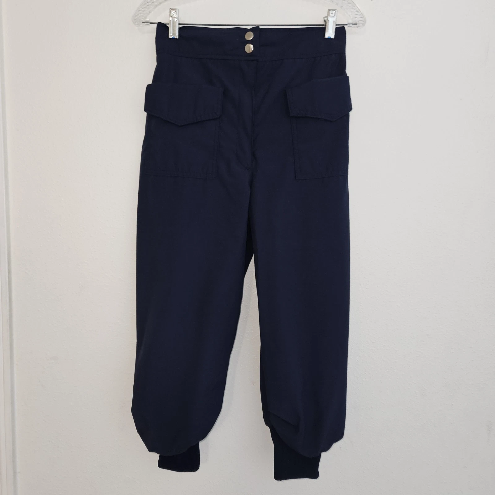 VTG Mother Karen's Navy Blue Capri Pants Joggers Ladies 13/14 (run small)
