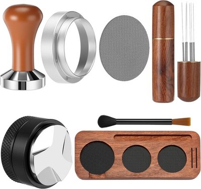 7 Pcs Espro Accories Kit, 51 mm Coffee Tper Set Espro hine