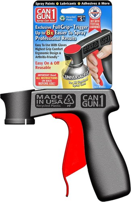 #ad Safeworld Instant Aerosol Trigger Handle Can Gun 1 Count Pack of 1 Black $8.91