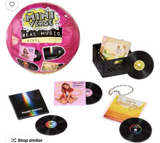 MGA Miniverse Mini Verse Real Music Mini Vinyl Records Set, Plastic