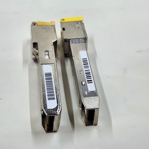 Lot of 2pcs CISCO GLC-TE 30-1475-01 GBIC 1000BASE-T RJ-45 SFP+ Transceiver HOLO - Bild 4 von 4