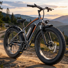 26 Zoll 1500W E-MTB 48V 23.4AH Elektrofahrrad 55KM/H E-Mountainbike 120KM E-Bike