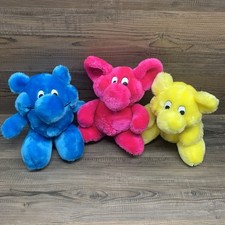 Kodak Kolorkins Plush Advertising Vintage 1980s 9" Click Shutter Rewind Lot