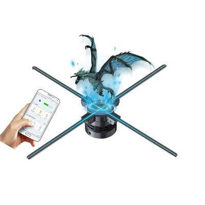 3D Hologramm Projektor 70 cm 832 LED WiFi Bluetooth 700