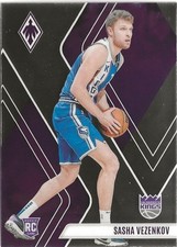 2023-24 Panini Phoenix Sasha Vezenkov #274 RC Sacramento Kings