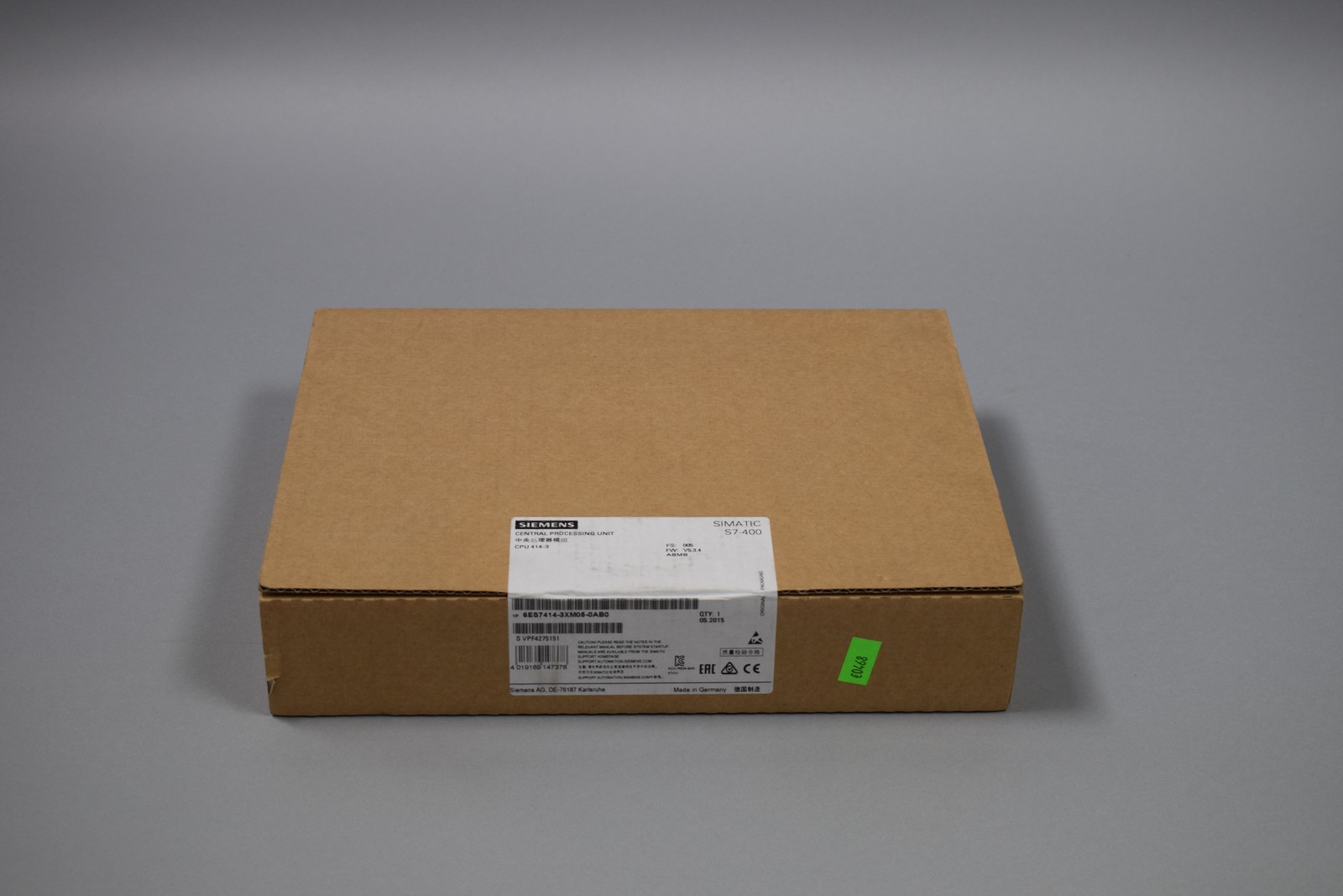 New Siemens 6ES7414-3XM05-0AB0 [24 Months Warranty]