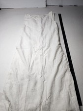 DKNY Pure Linen White Dress Women's Medium 50"