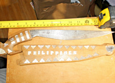 Vintage Philippines Souvenir Knife with Decorative Sheath – c. 1950s–1970s