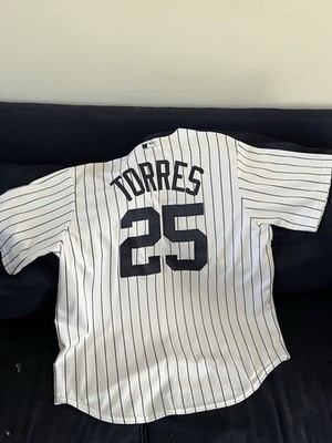 100% Authentic New York Yankees Gleyber Torres Jersey Majestic Youth Medium