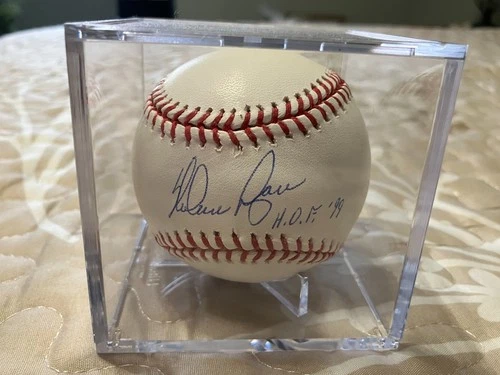 Nolan Ryan Autographed Baseball ( HOF 99)