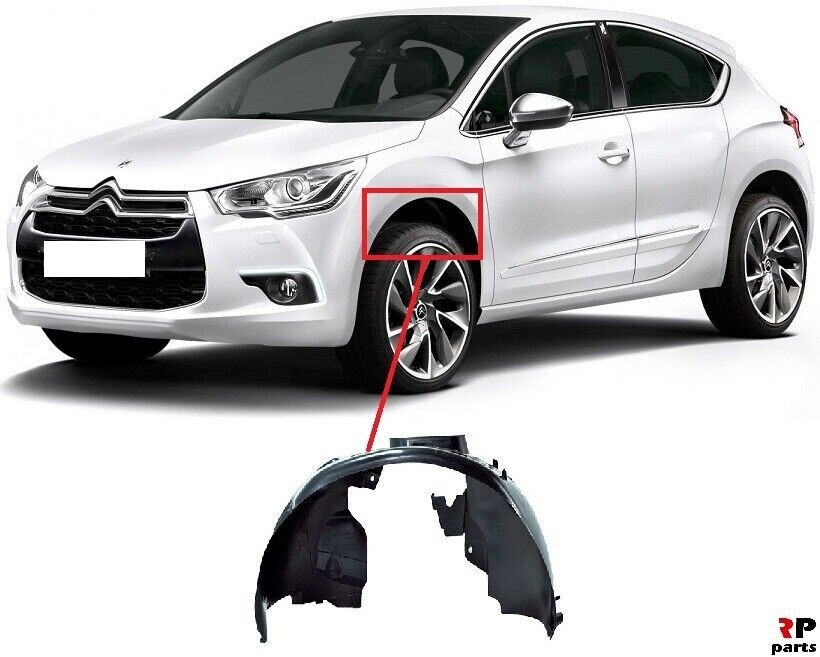GRTYSVB - Bavettes Garde-Boue Avant Et Arrière Pour Citroen DS4S DS5 DS6 2011 2012 2013 2014 2015 2016 2017 2018 2019 Bavettes Garde-Boue Avant Et Arrière, Accessoires Auto