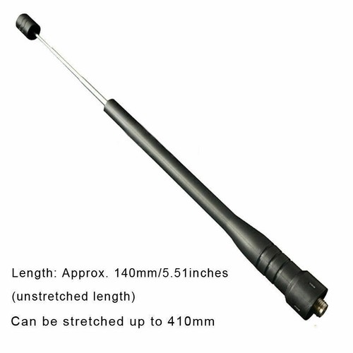 Walkie Talkie Antenna 2 Way Radio UHF 400-470MHz For Baofeng BF888S 777S 666S C - Zdjęcie 9 z 13