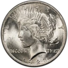 1923 Peace Silver Dollar BU Brilliant Uncirculated US Coin