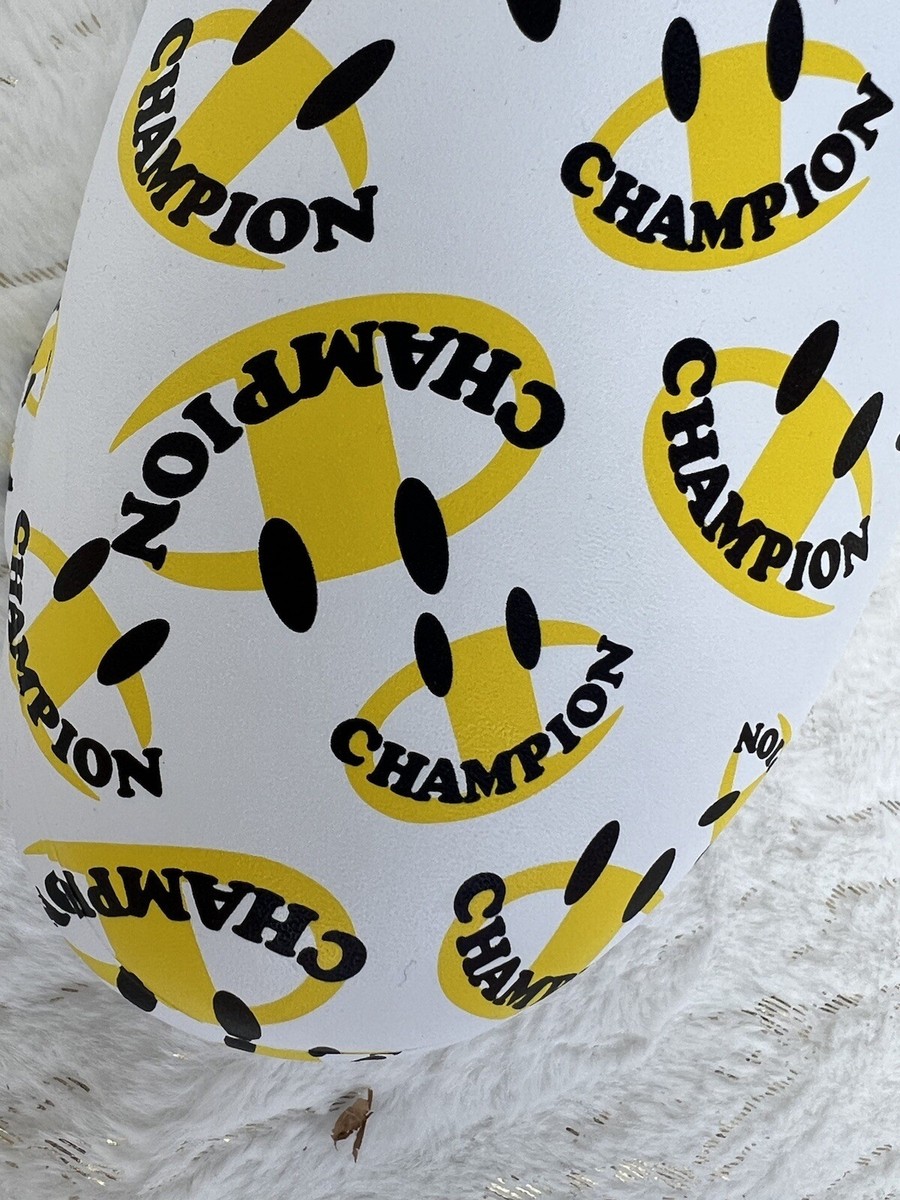 Champion Super Meloso Warped Slip on Logo Clogs Shoes Yellow  display picture 3