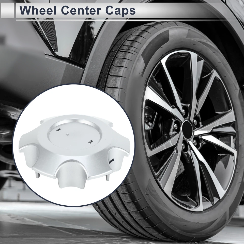 Tapacubos Centrales Rueda Nº4260B0K080 para Toyota Hilux 11-15 Plástico Tono Plateado Foto 2 de 4