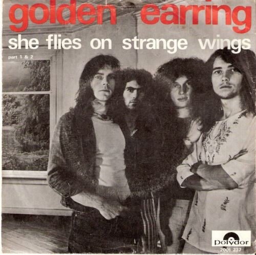 Golden Earring - She Flies On Strange Wings (Part 1 & 2) (7", Single) - Picture 1 of 4