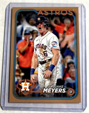2024 Topps #564- Jake Meyers Gold Sp #'d 340/2024