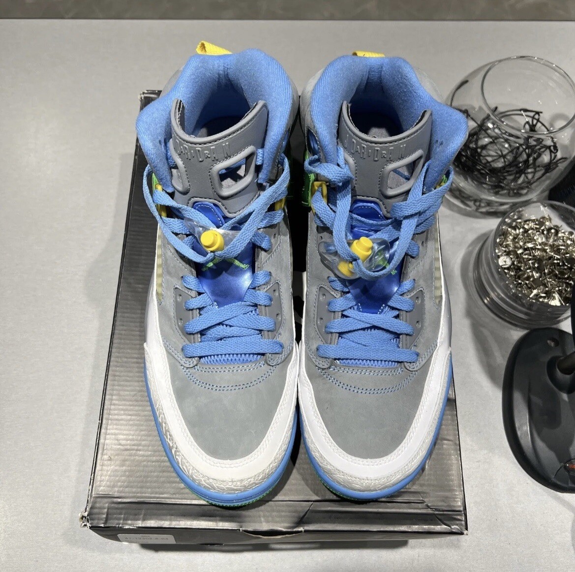Size 10.5 - Jordan Spizike Stealth 2013 Has box 665215312142  display picture 3