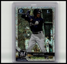 2018 Bowman Draft #BDC-19 Arbert Cipion Chrome Sparkles Refractor
