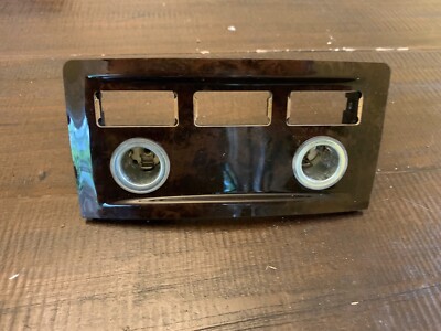 e60 cigarette lighter BMW E60 E61 Rear Center Console Cigarette Lighter Trim Panel OEM 5-Series