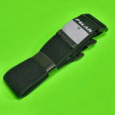 NEW ORIGINAL GENUINE OEM - POLAR T31 & T61 Replacement Strap Black - MEDIUM SIZE