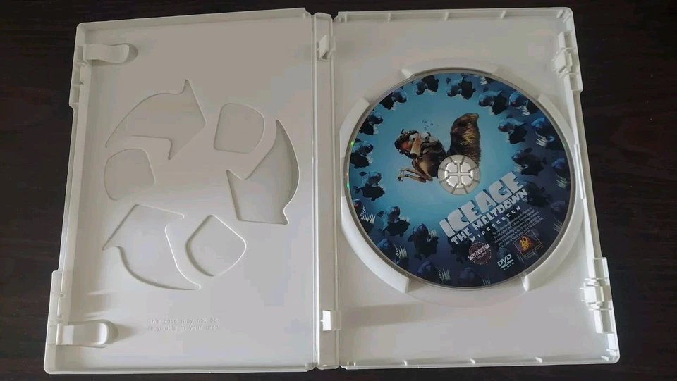 Ice Age The Meltdown (DVD, 2006 20th Century Fox) Ray Romano John Leguizamo  - Image 3 of 3