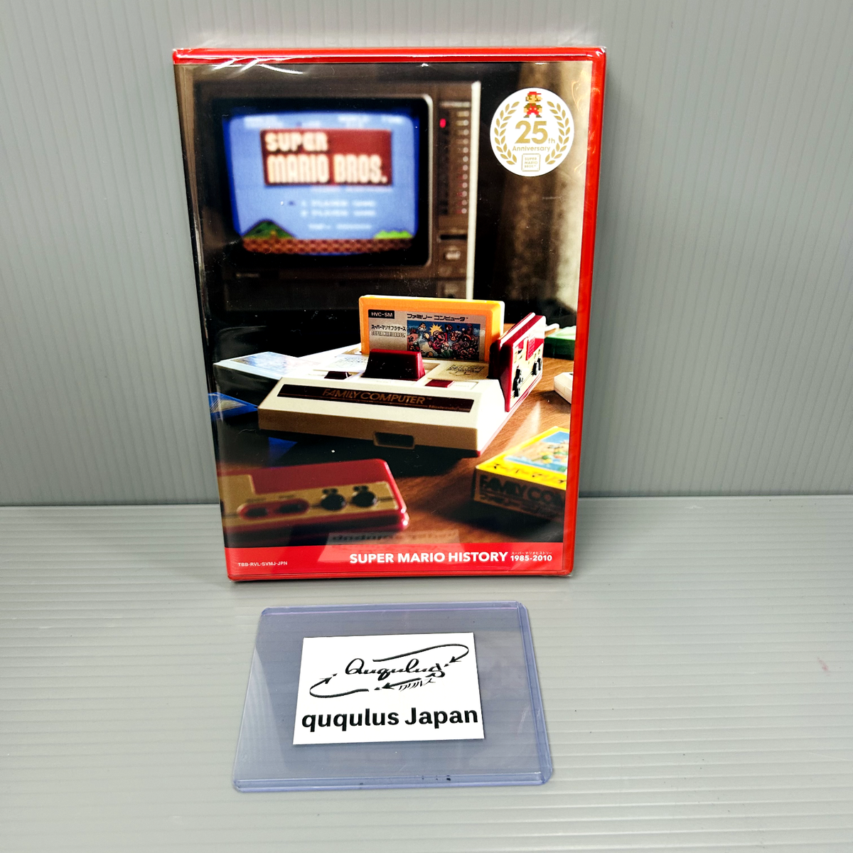 SUPER MARIO HISTORY 1985-2010 25TH ANNIVERSARY NINTENDO Wii EX C