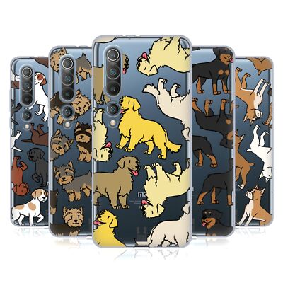 HEAD CASE DESIGNS DOG BREED PATTERNS 3 SOFT GEL CASE FOR XIAOMI PHONES