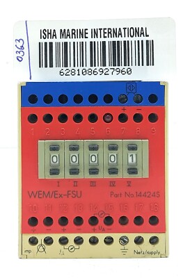 Pepperl+fuchs Wem / Ex-fsu Frequenz Konverter 14424S