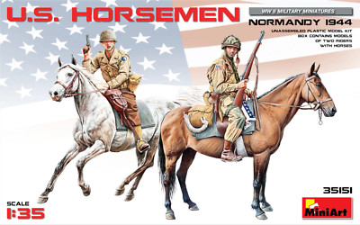 Miniart 1/35 US Horsemen Normandy 1944 35151