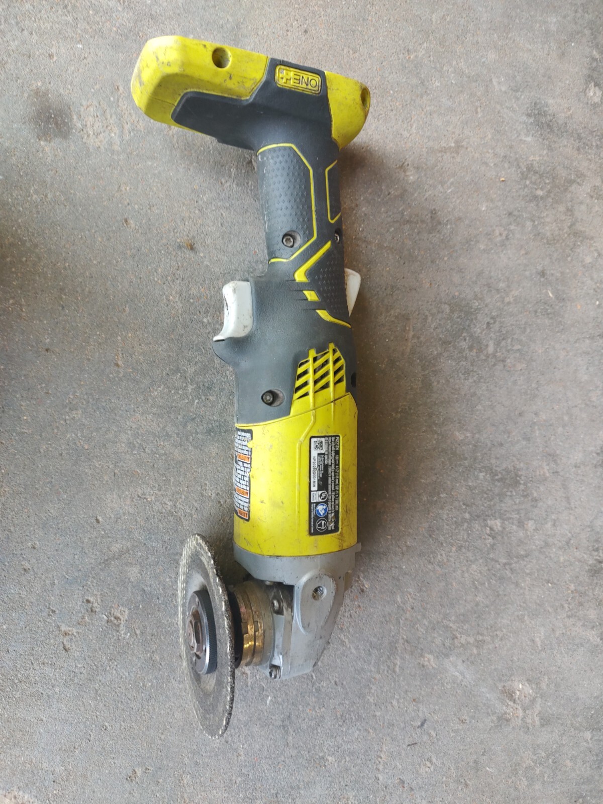 Ryobi 18 Volt Cordless 4-1/2" Angle Grinder