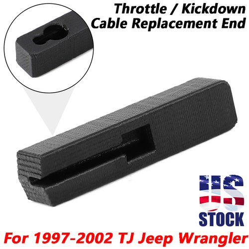 For 19972002 TJ Jeep Wrangler 2Door Throttle Kickdown Cable